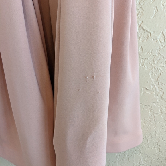 Halston Heritage Pink Pleated Dress - Picture 8 of 9